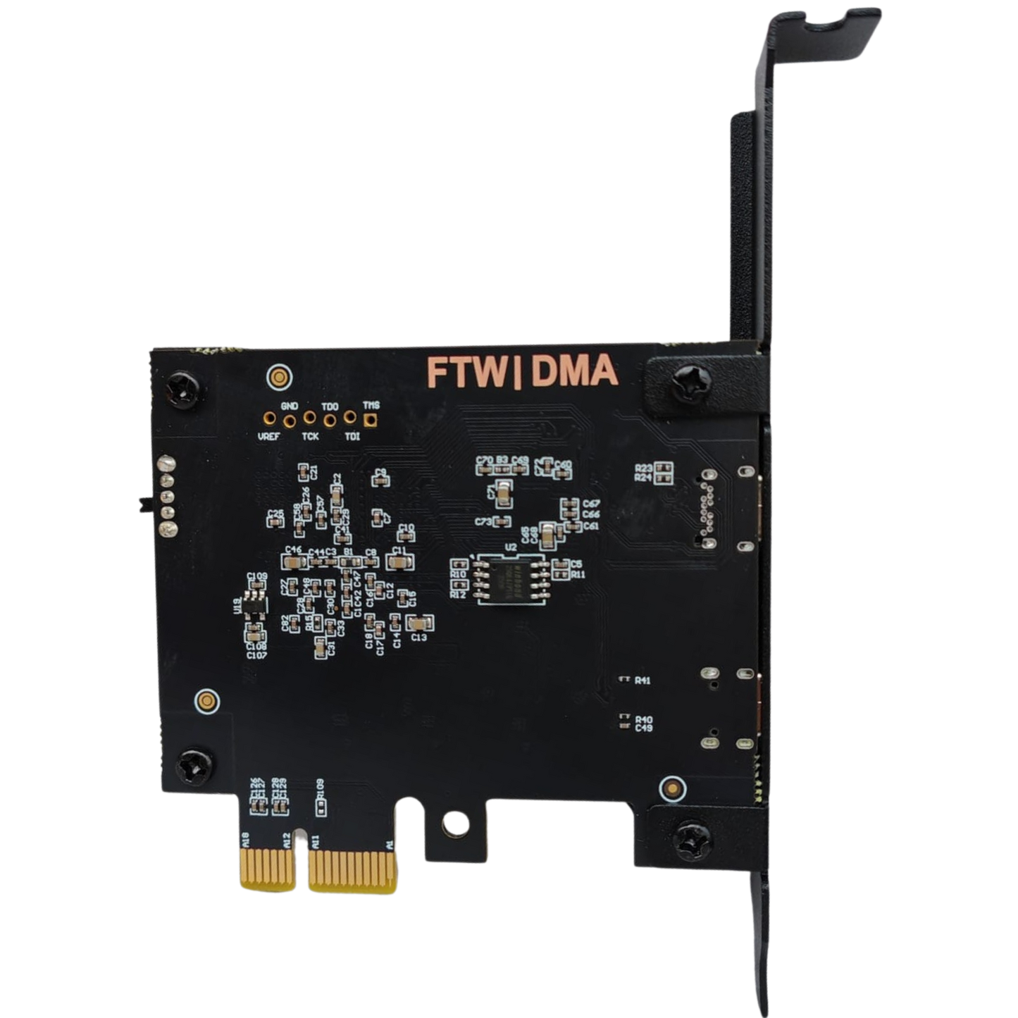 FTW DMA 75T PCB layout with precision components