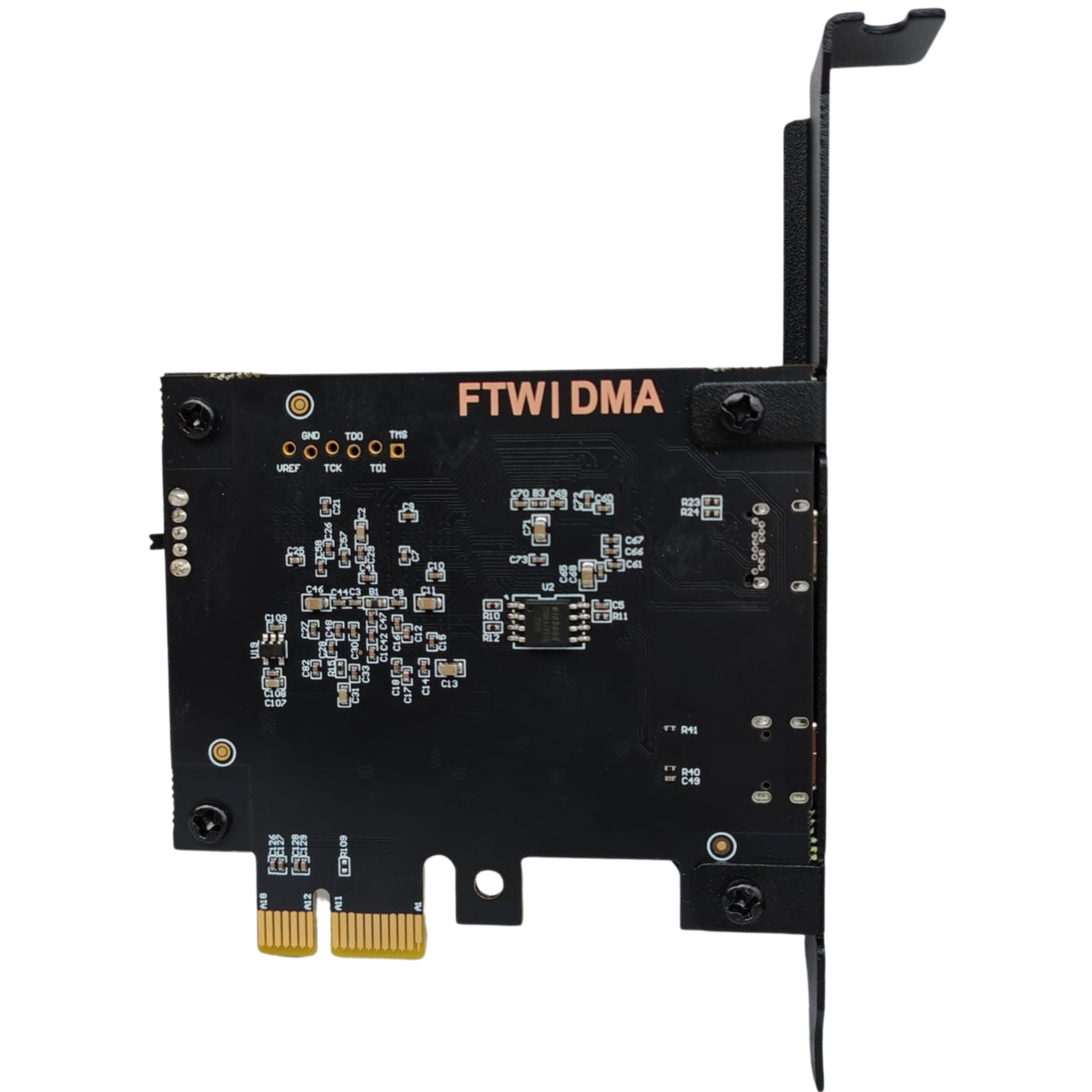 FTW DMA 75T PCB layout with precision components